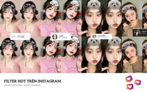 Chụp ảnh selfie trên Instagram với hiệu ứng lung linh